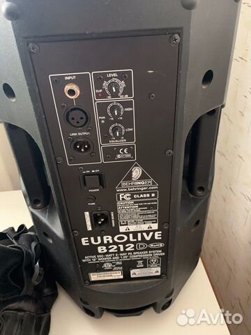 behringer eurolive 212d