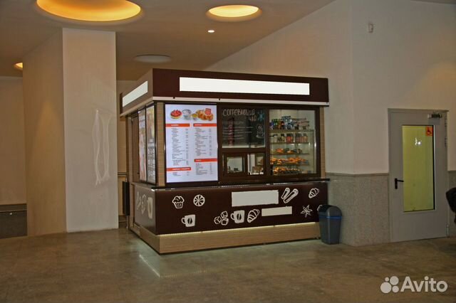 Кофе с собой с высокой проходимостью в трц