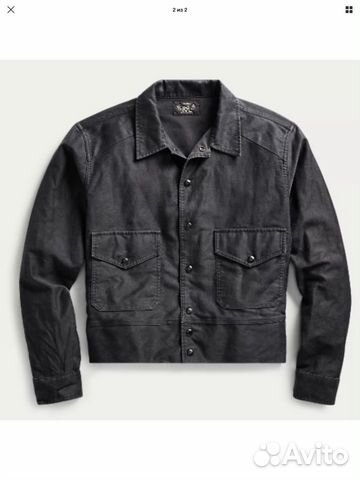 Куртка RRL/ USA motorcycle размер XL (новая )