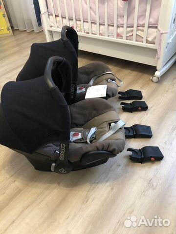 Автокресло maxi-cosi 2 штуки для двойни (макси-коз Автокресло maxi-cosi 2 штуки для двойни (макси-коз