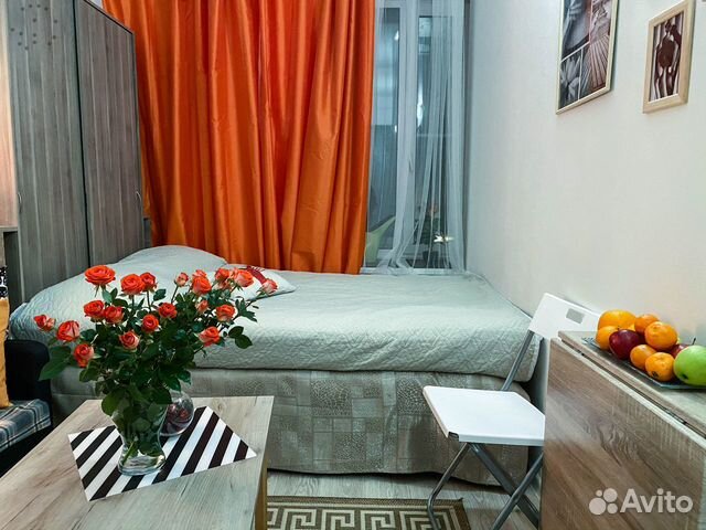 

Квартира-студия, 18 м², 2 кровати