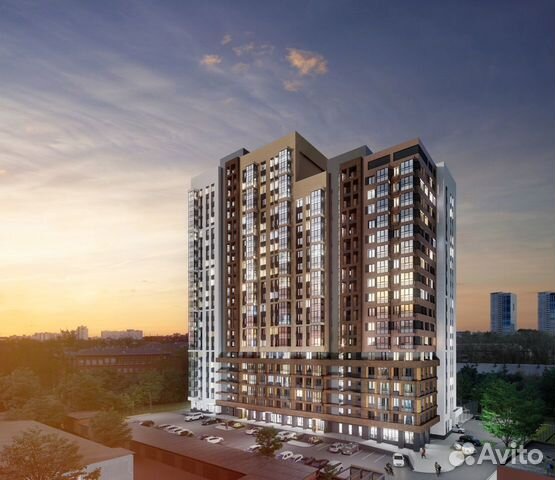 3-к квартира, 75.6 м², 6/18 эт.