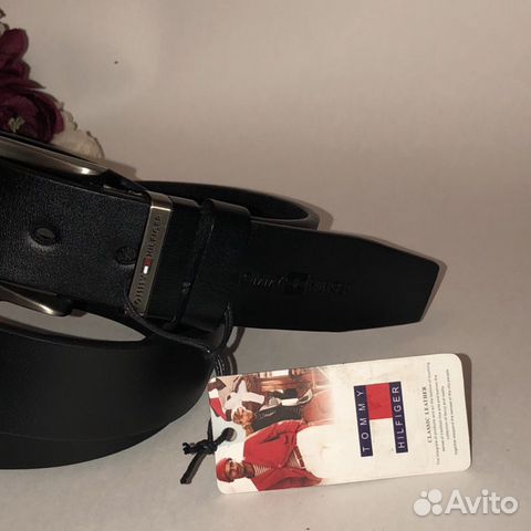 Ремень мужской женский унисекс кожаный