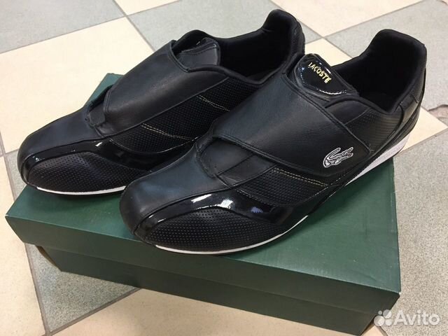 Кроссовки кожаные Lacoste
