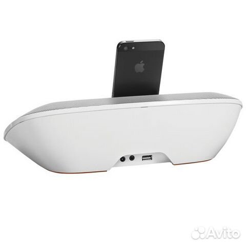 Док-станция с акустикой JBL OnBeat Mini White Док-станция с акустикой JBL OnBeat Mini White