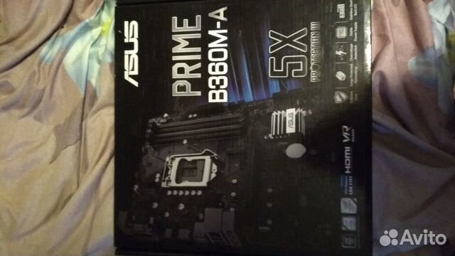 Материнская плата asus prime B360M-A 1151v2 Материнская плата asus prime B360M-A 1151v2