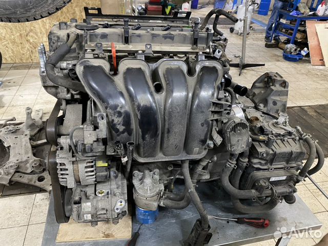 Двигатель Hyundai SantaFe бензин 2.4