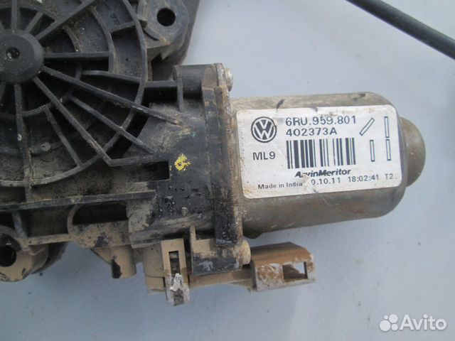 Стеклоподъемник передний левый VW Polo седан 2012