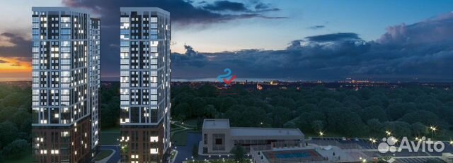 2-к квартира, 35.8 м², 7/27 эт. 2-к квартира, 35.8 м², 7/27 эт.