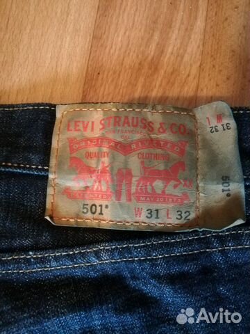 Джинсы Levis Размер W31L32