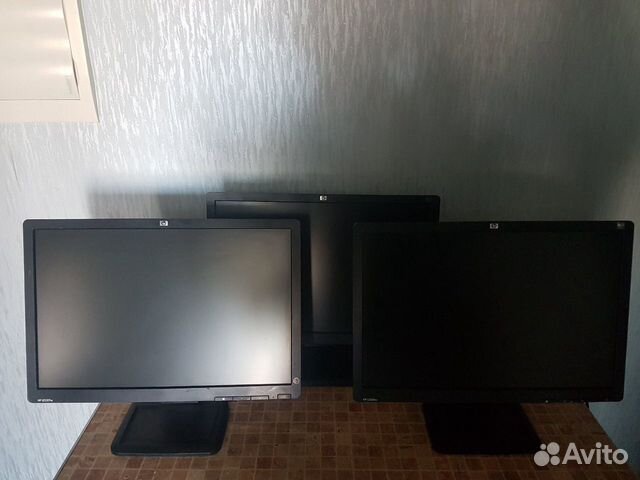 Монитор 22 дюйма HP L2208W, экран в отл. состоянии