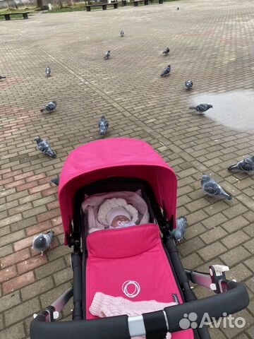 Коляска Bugaboo Cameleon 3 фуксия+допы Коляска Bugaboo Cameleon 3 фуксия+допы