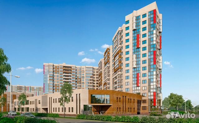 1-к квартира, 41.8 м², 2/15 эт.