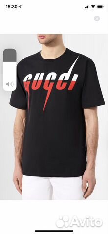 Футболка Gucci Blade 2020 черная/белая все размеры Футболка Gucci Blade 2020 черная/белая все размеры