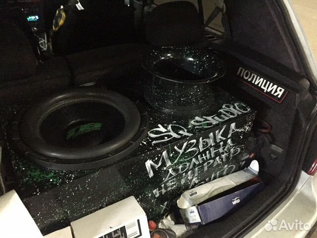 Установка автозвука Установка автозвука