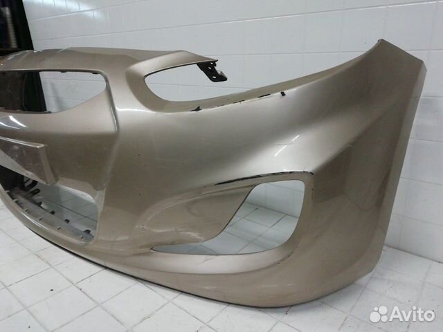 Бампер передний Hyundai Solaris 1 Дорестайлинг