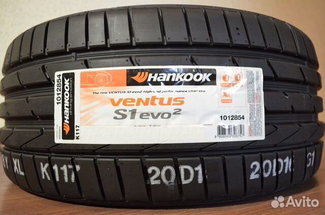 Новые Hankook Ventus S1 Evo 2 K117 275 40 19
