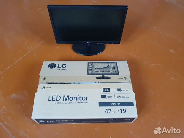 Монитор LG 19M38A-B