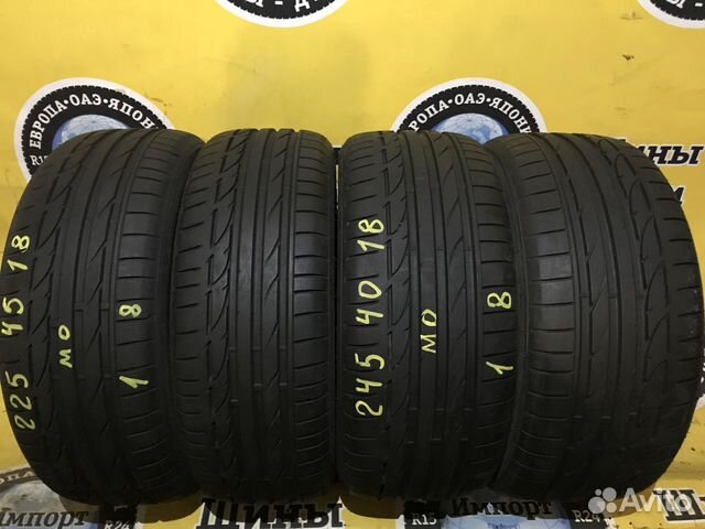 225 45 и 245 40 18 Bridgestone Potenza S001 MO G18 225 45 и 245 40 18 Bridgestone Potenza S001 MO G18
