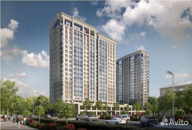 1-к квартира, 39.7 м², 18/18 эт.