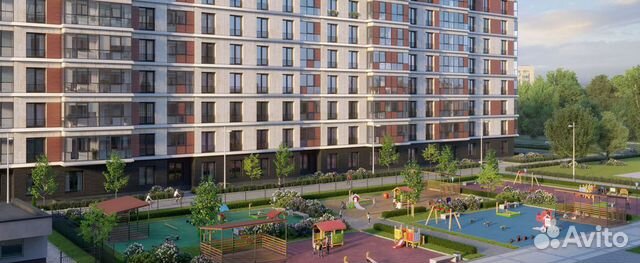 1-к квартира, 47.1 м², 8/12 эт.