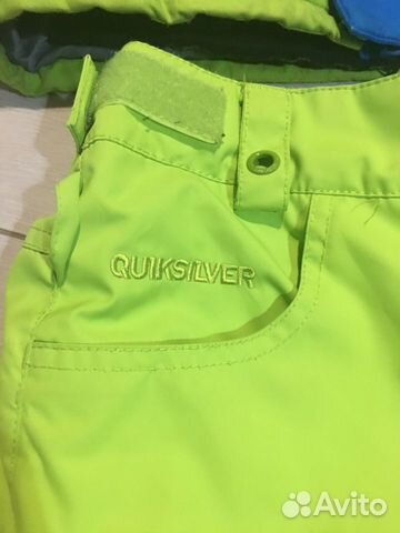Куртка штаны костюм горнолыжный Quiksilver 128-134
