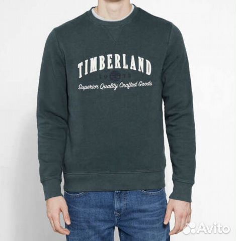 Свитшот timberland зелёный размер S Свитшот timberland зелёный размер S