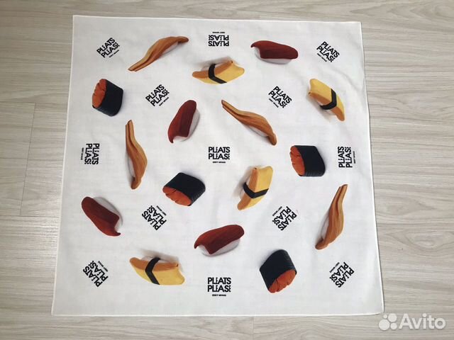Issey Miyake новый шейный платок рисунок Суши Issey Miyake новый шейный платок рисунок Суши