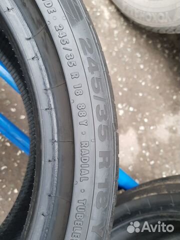 245/35 R18 Continental SportContact 5 RFT 89Y ii