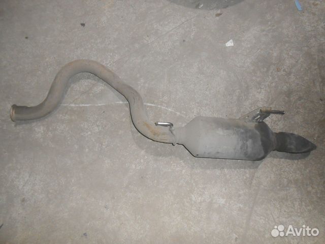 Глушитель задняя часть Лексус LX 570