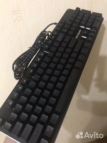 Игровая клавиатура Red Square Black Ice Mx Blue