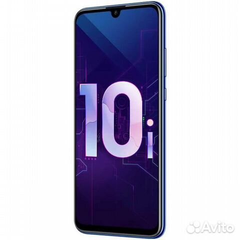 Honor 10i,4/128Gb,NFC,Синий и Красный,Ростест,Новы