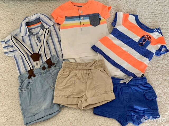 Вещи для мальчика 1-3 месяца H&M, oshKosh, motherc