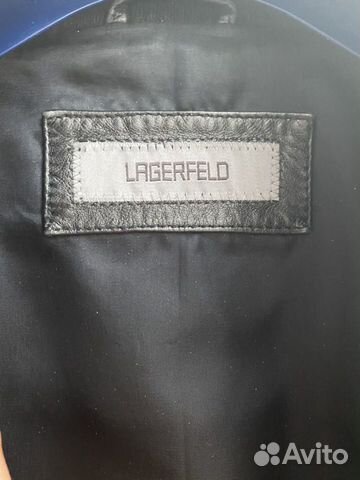 Куртка кожаная Lagerfeld оригинал черная Куртка кожаная Lagerfeld оригинал черная