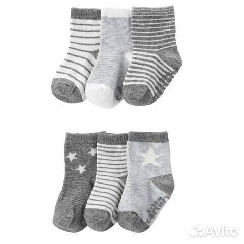 Носки Carter’s 0-3 мес, 3-12 мес Носки Carter’s 0-3 мес, 3-12 мес