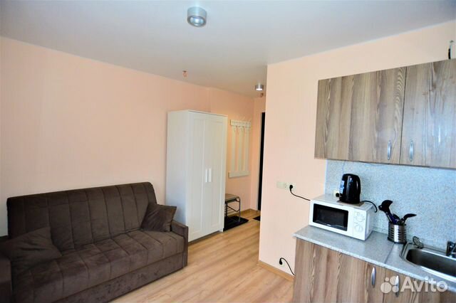 

Квартира-студия, 17 м², 1 кровать
