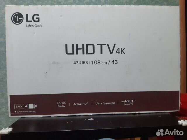 LG 43UJ63 UHD TV