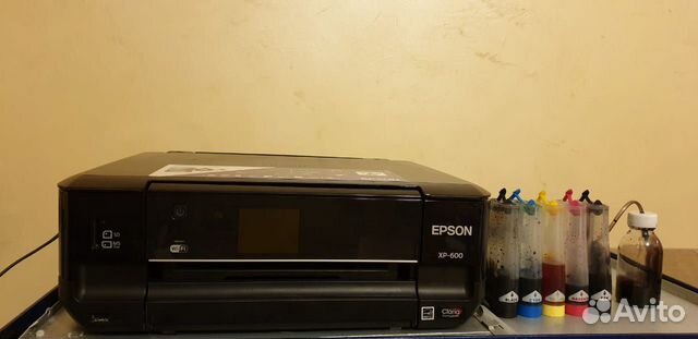 Мфу Epson XP-600 безчиповый с снпч Мфу Epson XP-600 безчиповый с снпч