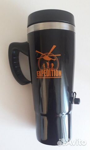 Автокружка с подогревом, дисплеем expedition