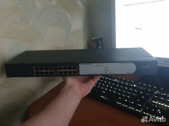 Коммутатор 3COM Baseline Switch 2016 Коммутатор 3COM Baseline Switch 2016