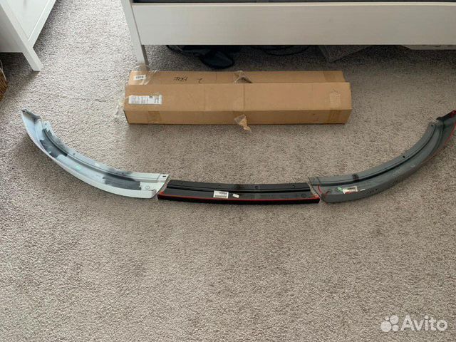 Jaguar XJ XJR 351 спойлер переднего бампера