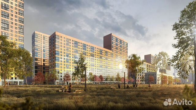 1-к квартира, 36.8 м², 3/25 эт.