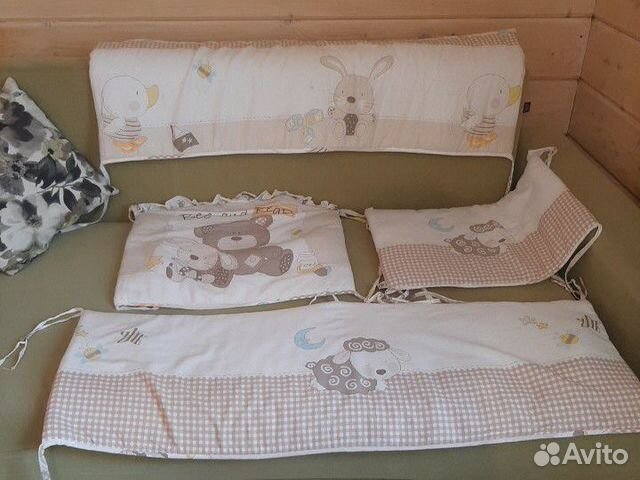 Продам бортики в кроватку