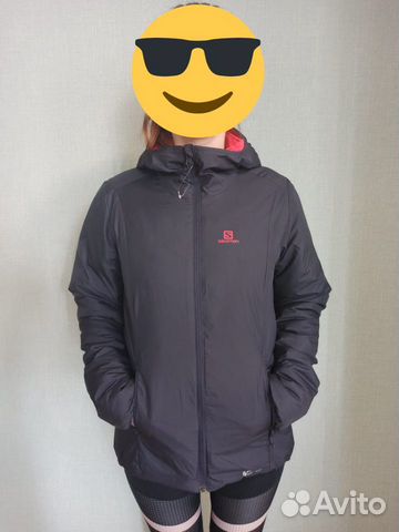Куртка Salomon drifter loft hoodie W