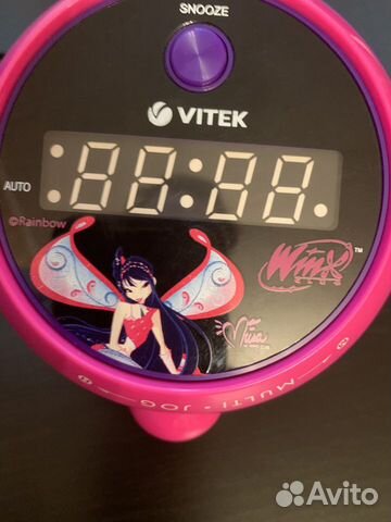Радио будильник Winx. Фирма vitek игрушка для дете