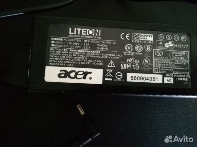 Блок питания адаптер Acer PA-1700-02