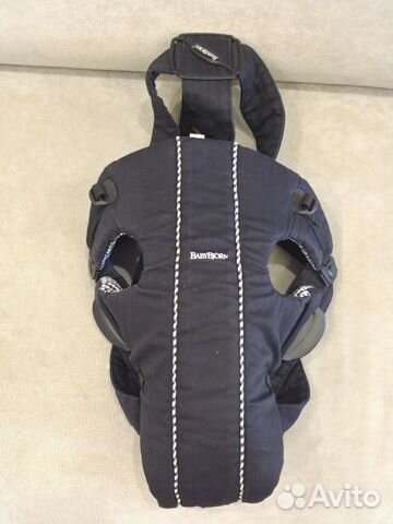 Переноска кенгуру для новорожденных Babybjorn