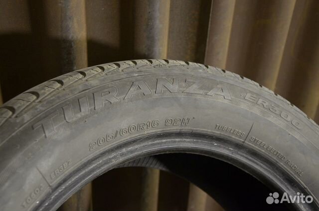 R16 205/60 Bridgestone Turanza ER300