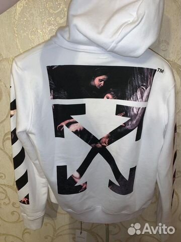Off-White толстовка Caravaggio. Размер S Off-White толстовка Caravaggio. Размер S