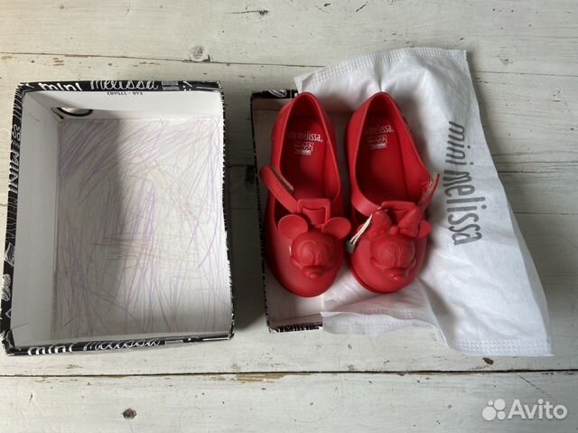 Туфельки mini Melissa 24р (14,5см) Туфельки mini Melissa 24р (14,5см)